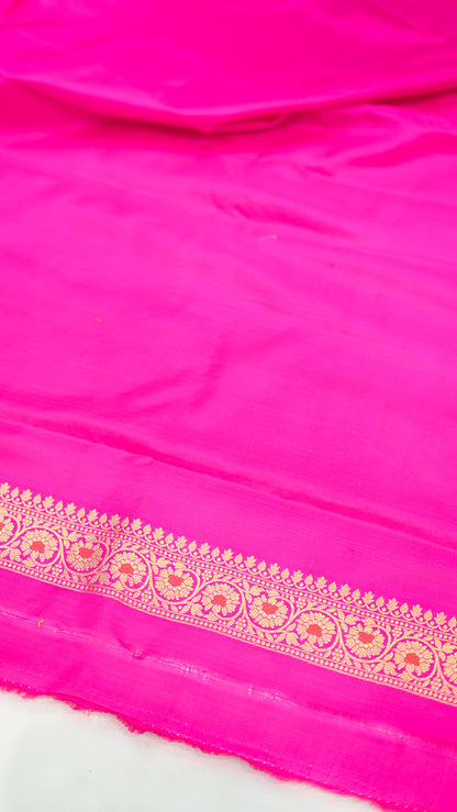 Rani Geometric Weave Iktara Silk Saree