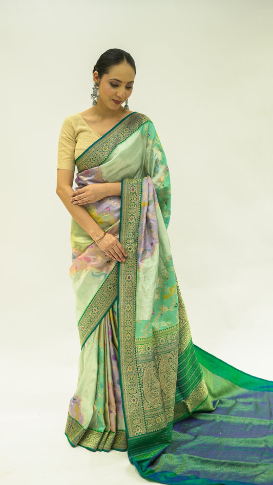 Rangkat Harmony Iktara Silk Saree